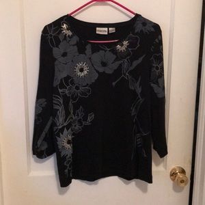 Chico’s 3/4 length sleeve top